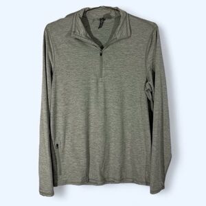 Vuori Ease Performance Pullovers Men Large Green